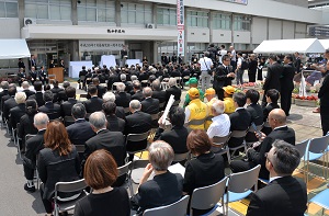 豪雨災害一周年式典の画像1