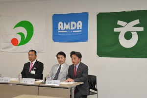 3日　認定特定非営利活動法人AMDA第1回定例記者会見への画像