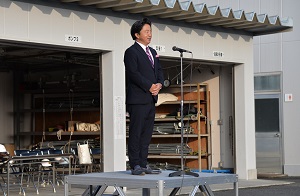 消防団実戦放水訓練大会の画像1