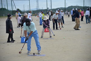 グラウンドゴルフ大会の画像2