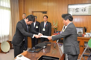 派遣職員辞令交付