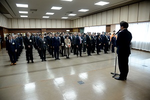 仕事納めのあいさつ