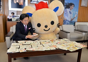 チュッピーに年賀状